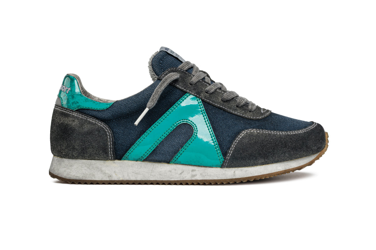 Super Canvas Dirty - Dark Denim / Turquoise