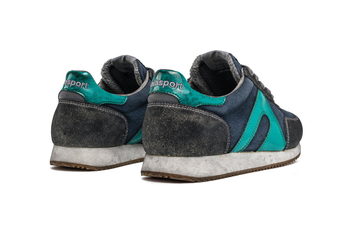 Super Canvas Dirty - Dark Denim / Turquoise