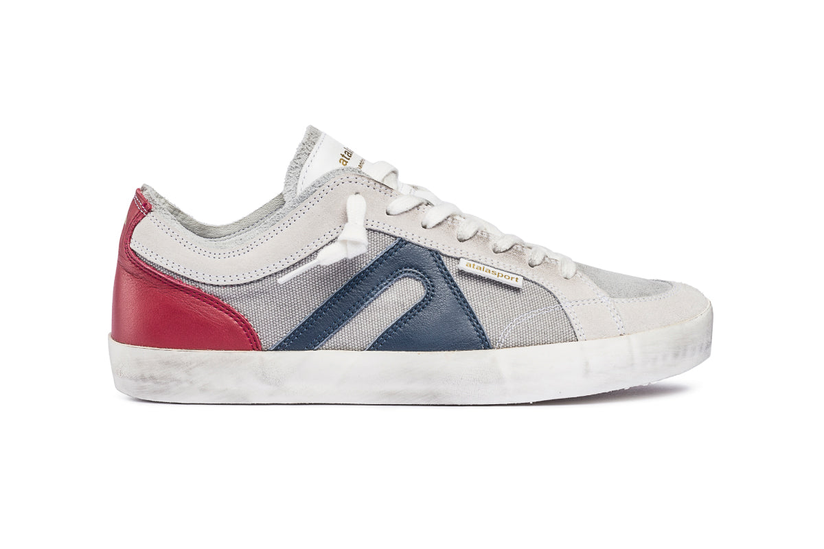 Time Canvas - Concrete / Blue