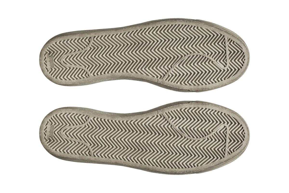 Star Leather - White Mono / Sand