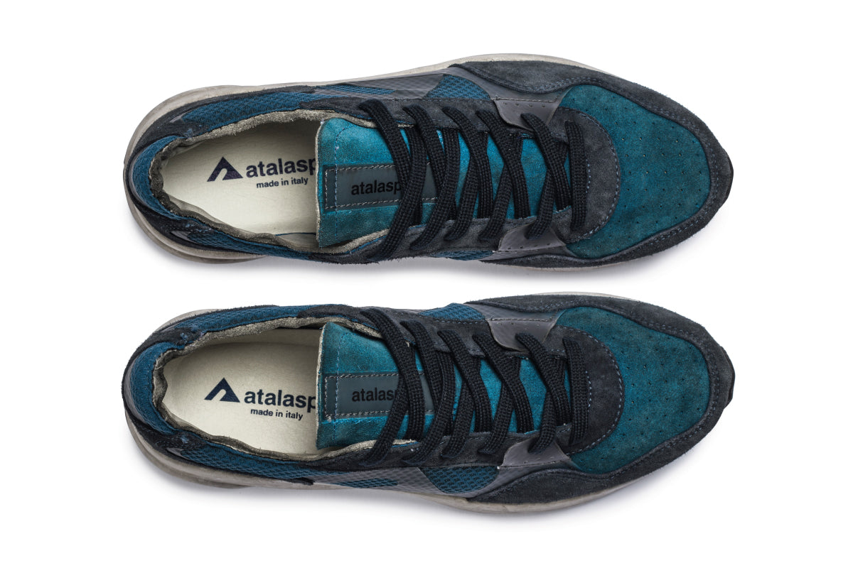 F300 Dirty Vibram - Blue Denim / Azure