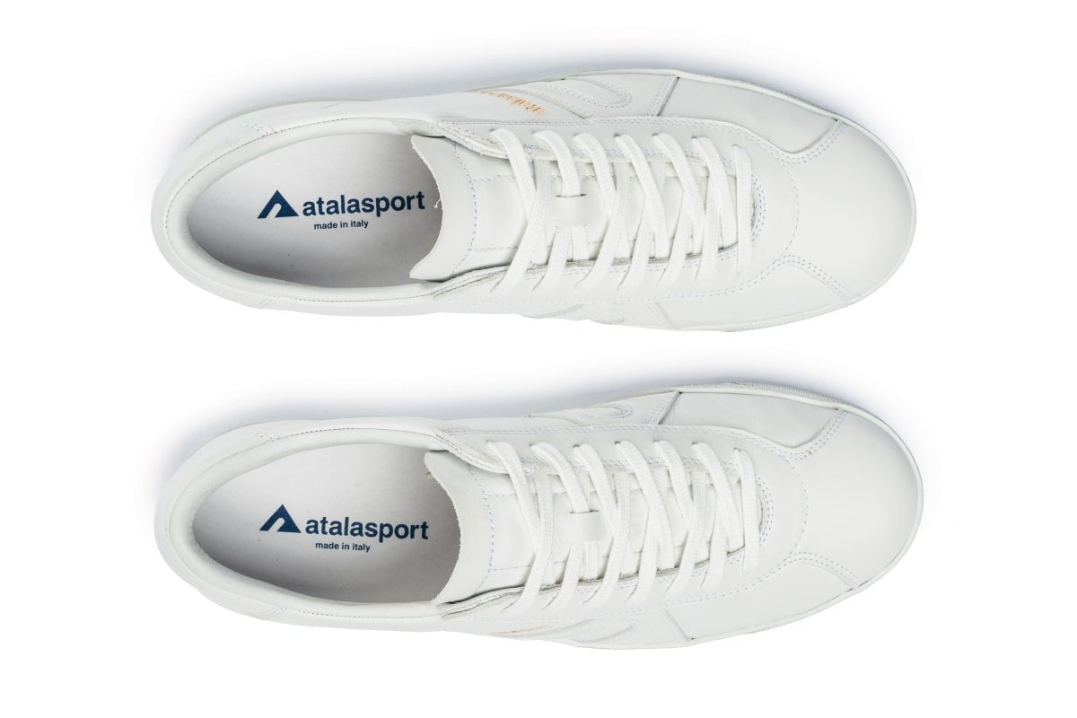 Star Leather - White Monochrome - atalasport