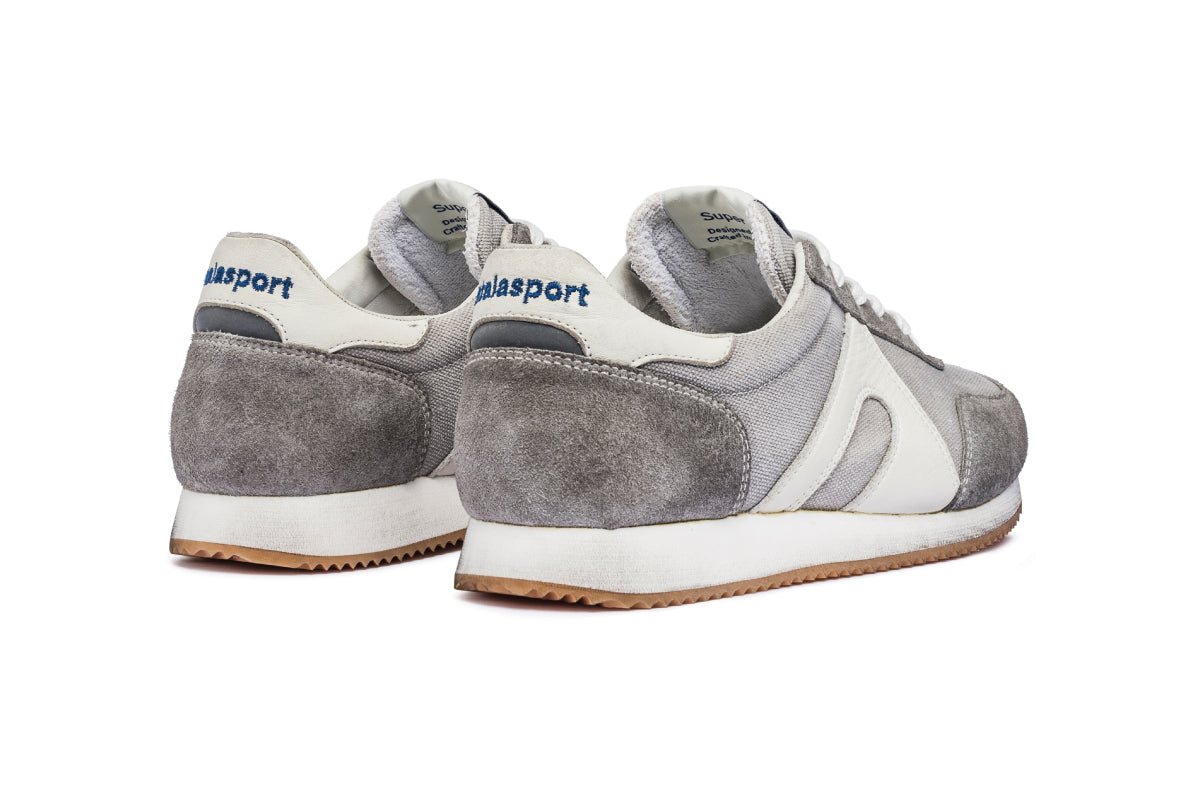 Super Canvas - Concrete Grey / Off-White