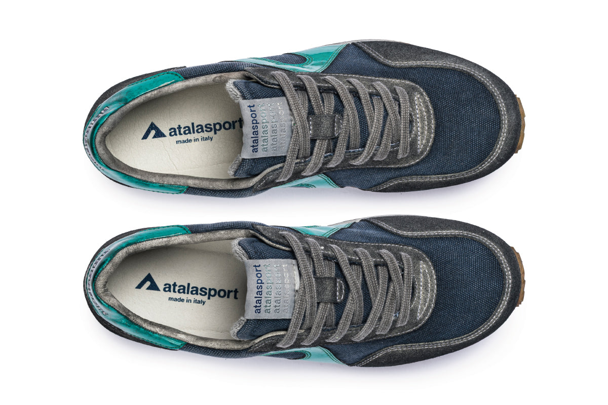 Super Canvas Dirty - Dark Denim / Turquoise