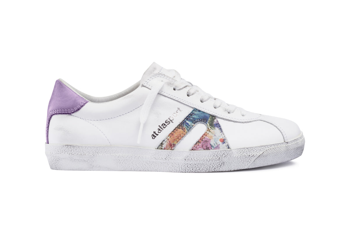 Star Leather W - Lavander / Flower