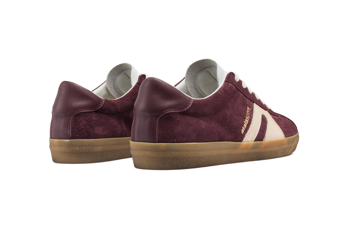 Star Suede - Wine / Cream