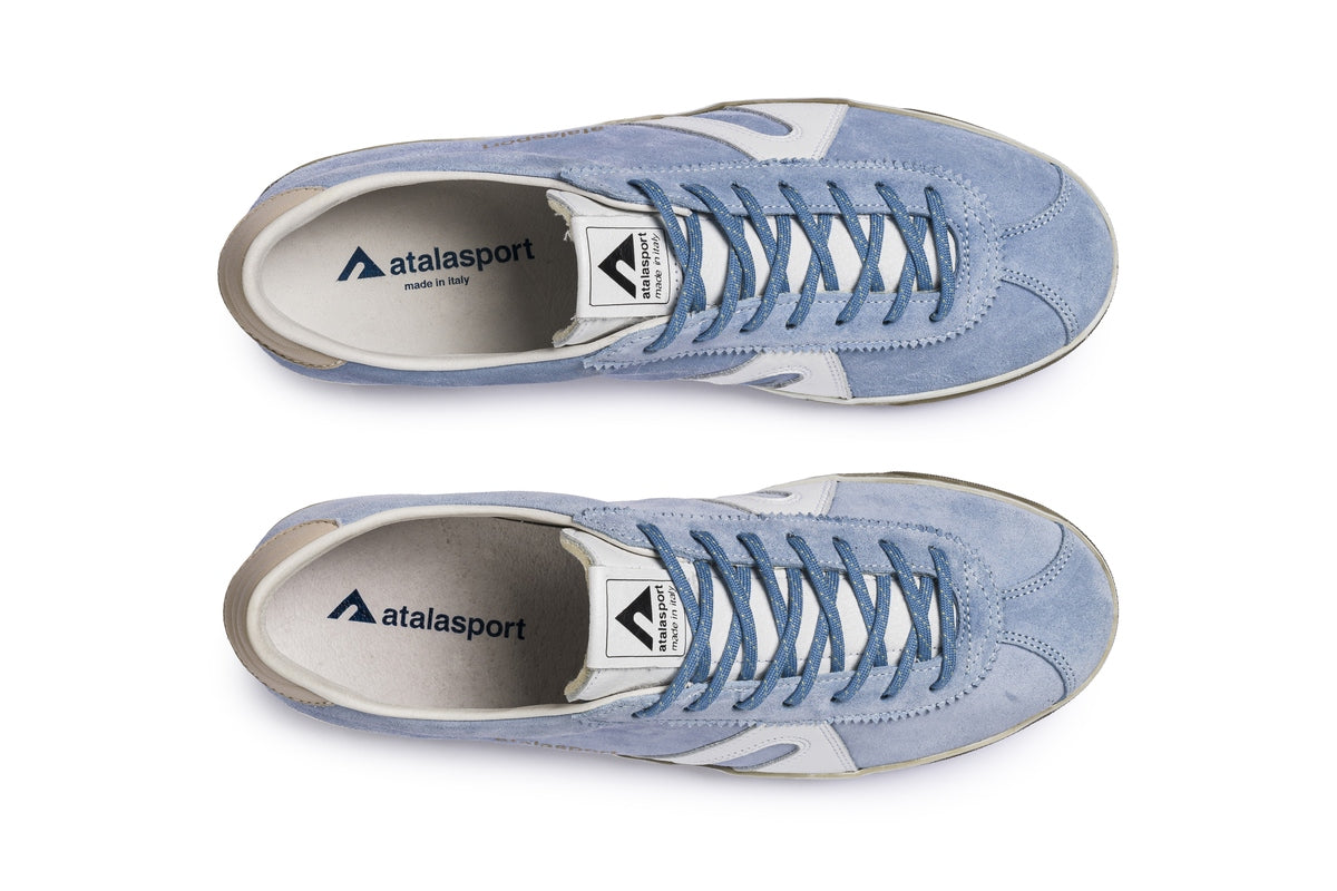 Italia Suede - Sky / Cream