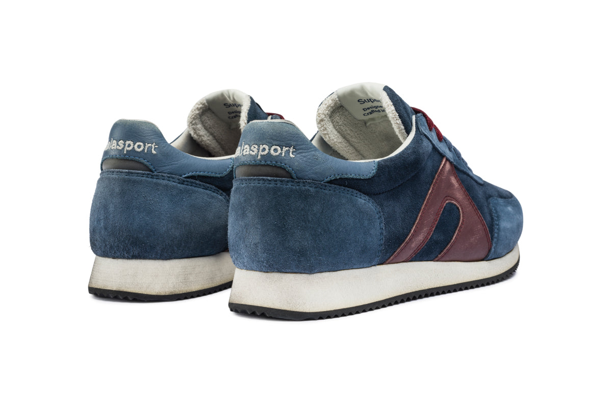 Super Suede - Blue Denim / Bordò