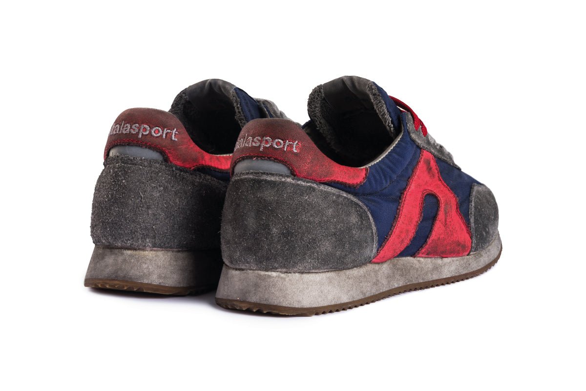 Super Nylon Dirty - Night Blue / Fire Red - atalasport